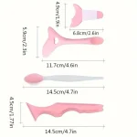 3pcs Multifunctional Silicone Eyeliner Stencil Set Beauty Tools for (New)