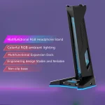 MultiFunction USB Hub With Headphone Stand Supports 3 USBA (New)
