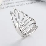 925 Sterling Silver Rings For Women Vintage Handmade Adjustable (New)