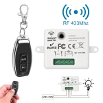 Mini Wireless Smart Light Switch with Remote Control RF (New)