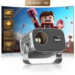 VEVSHAO A12 Projector Mini Portable  LED Video Android (New)