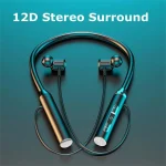 Wireless Bluetooth Earphones Neckband Headphones Gaming Stereo Sports Headset (New)
