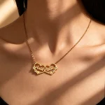 1 DIY Valentine's Day custom women's name necklace length (New)