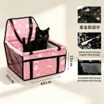 Pet Bed Dog Cat Car Seat Pet Carrier Bag (New)