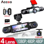 Acceo 4K Dash Cam with Ultra HD Night VisionSupport (New)