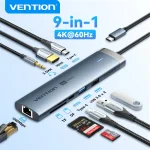 USB C Hub iPad Vention USB C Hub HDMI 4K 60Hz (New)