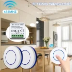 10A Relay Receiver Module Transmitter Light Switch Wireless Universal (New)