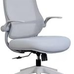 Tempur-Pedic Stratus Ergonomic Mesh/Fabric Swivel Executive Chair Ash Memory Foam Seat Adjustable Seat Height Mesh Ba (New)