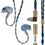 Moondrop Starfield 3 Earphone DWT Double-Dynamic Driver Hi-Fi in-Ear Monitors 078mm 2Pin Type-C 44/35mm Starfield III (New)
