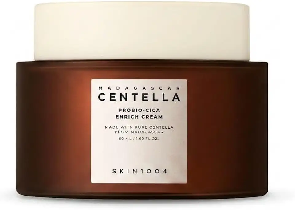 411cuvlydfL._AC_UL960_FMwebp_QL65_ SKIN1004 Probio Cica Enrich Cream 169 floz 50ml Korean Face Moisturiser Night Face Cream with Madagascar Centella Hy (New) - Image 1