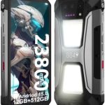 8849 Tank 2 Pro Phone Rugged Android Smartphone with 23800mAh Big Battery 6.79’’ Built-in Projector Android 15 512GB Un (New)