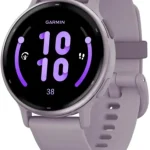 Garmin vÃ­voactiveÂ® 5 Health &amp Fitness GPS Smartwatch 42mm Orchid 24/7 Health Monitoring Built-In Sports Apps Sleep (New)