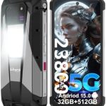 Tank 3 Pro Phone Android 15 6.79'' 5G Rugged Smartphone with Projector 23800mAh Large Battery OTG Waterproof Unlocked Out (New)