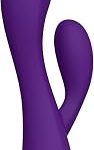 plusOne Dual Rabbit Vibrating Massager USB Rechargeable Personal Massager Waterproof Personal Massager with 10 Settin (New)