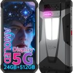8849 Tank 4 Projector Phone 5G Rugged Smartphone with 6.78’’ AMOLED Screen Android 14 Waterproof Durable Industrial Work (New)