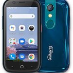 Unihertz Jelly 2 Compact Android 11 Mini Smartphone 4G Unlocked 6GB RAM + 128GB Storage NFC Dark Green Support T-Mobil (New)