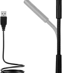 kinverve Desktop USB Microphone Plug and Play Zero-latency recording with one-click mute suitable for live streaming r (New)