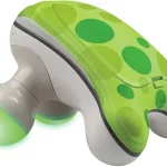 Homedics Ribbit Mini Handheld Massager Green Blue or Pink Color May Vary Vibrating Electric Massager with Comfort Gri (New)