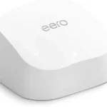 Amazon eero 6 mesh wifi router - Supports internet plans up to 900 Mbps Coverage up to 1500 sq ft Connect 75 device (New)