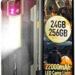 Ulefone Armor 24 Rugged Phones 22000mAh 66W MTK Helio G96 24GB+256GB Android 15 IP68/69K 64MP+64MP Night Vision Camera (New)