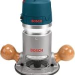 Bosch 1617EVS 2.25 HP Electronic Fixed-Base Router Router woodworking with variable speed dial microfine depth adjust (New)