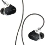 Moondrop CHU III IEM Earphones Dynamic Driver inâ€‘Ear Monitors 078mm 2-Pin Detachable Cable HiFi Wired Earbuds Black (New)