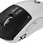 Logitech G PRO X2 SUPERSTRIKE Wireless Gaming Mouse - Black/White Customizable Rapid Trigger Magnetic Analog Switches A (New)