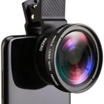 0.45X Ultra-Wide-Angle + Macro Lens Set with Optical Zoom Function Universal Universal Clip for Smartphones HD Wide-Angle (New)