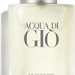 Armani Beauty Acqua di Giò Eau de Toilette Fresh Aquatic Mens Cologne Fragrance with Bergamot Marine Notes Cedarwoo (New)