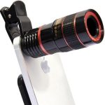 Smartphone Telephoto Pro Clear Image Camera Lens Zooms 8X Closer Black (New)