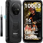 Blackview Rugged Phone 18GB+256GB 2TB Expand 10000mAh Battery Android 16 Gemini AI 6.56 Inch 90Hz 4G T-Mobile Dual SIM IP69K (New)