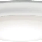Kichler Gen I 75&quot LED Flush Mount Light White Dimmable 3000K LED ceiling light for kitchens baths bedrooms and hall (New)