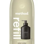 method Gel Hand Soap Refill Vetiver Amber 34 fl oz Refills Up to 3X Hydrates &amp Softens Skin Designed for Gentle Ev (New)
