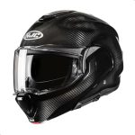 HJC F100 Carbon Solid Modular Motorcycle Helmet with HJ-45 Pinlock Visor DOT Approved Carbon Medium (New)