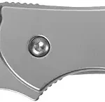 Kershaw Leek BlackWash Pocket Knife 1660BLKW 3 Sandvik 14C28N Steel Blade 410 Stainless Steel Handle BlackWash Finis (New)