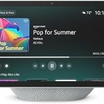 Amazon Echo Show 8 newest model Vibrant HD 8.7" display with spatial audio Designed for Alexa+ Glacier White (New)