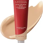 MISSHA M Perfect Cover BB Cream No23 Natural Beige SPF 42 PA 169 oz Light-medium cool-neutral skin tinted moisturi (New)