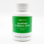 Amazon Basics Probiotic 5 Billion CFU 8 Probiotic strains with 60 mg Prebiotic Blend 60 Count Vegetarian Capsules 2 Mon (New)