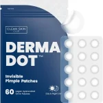 CLEAN SKIN CLUB 60 Invisible Vegan Pimple Patches Derma Dot Hydrocolloid for Covering Zits Blackhead Blemish Absorbing (New)