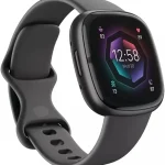 Fitbit Sense 2 Health and Fitness Smartwatch - Shadow Grey/Graphite with Stress and Sleep Tools - 3-Month Google Health (New)