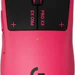 Logitech G PRO X3 SUPERSTRIKE Gaming Mouse - Magenta LIGHTSPEED Wireless Programmable Buttons Ultra-Lightweight PC Mac (New)
