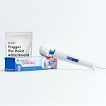 Vibratex Magic Wand Original Corded Massager + Attachment Included Pin Point Attachment included. 2-speed 600 (New)