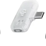 DJI Mic Mini 2 TX 1 Mobile RX Ultralight Active Noise Cancelling Wireless Lavalier Microphone for iPhone 17/16/15 (New)