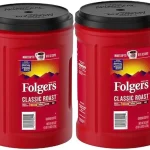 Folger Classic Roast Ground Coffee Medium Roast 435 oz - 2 Pack (New)