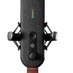 SteelSeries Alias USB Microphone 3x Bigger Capsule ” Sonar for Streamers Audio Software ” AI Noise Cancelling ” LED Mute (New)