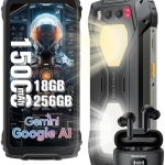 Blackview BV7300 Rugged Phone 15000mAh/45W Dual 800LM Camping Light Night Vision Camera 18GB+256GB/2TB Rugged Smartphone (New)