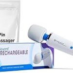 Vibratex Magic Wand Rechargeable Cordless Massager + Mini Bullet Pin Point Bullet Vibe included. 4-speed 4-patt (New)