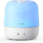 Clarston Humidifiers for Bedroom 2L Cool Mist Humidifier 24dB Quiet Sleep 25H Runtime Easy to Top Fill Clean Humid (New)