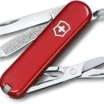 Victorinox Classic SD Swiss Army Knife Compact 7 Functions Swiss Made Pocket Knife with Small Blade Screwdriver and Ke (New)