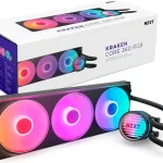 NZXT Kraken Core 360 RGB - 360mm AIO CPU Cooler - Black Entry 360mm RGB AIO with Turbine pump and single-frame fan Quie (New)